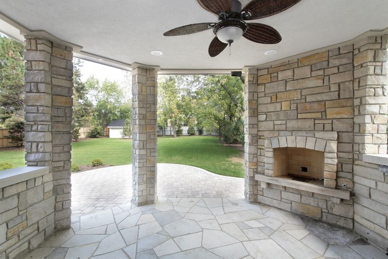 Outdoor Masonry Feature