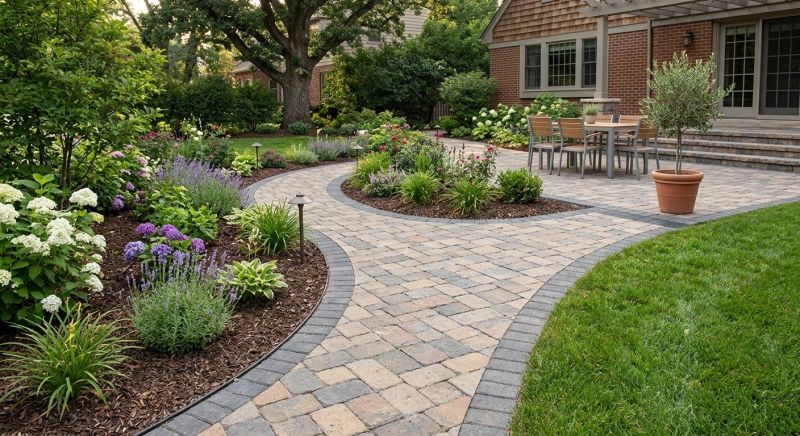 Paver Walkway Installation in Boston, MA