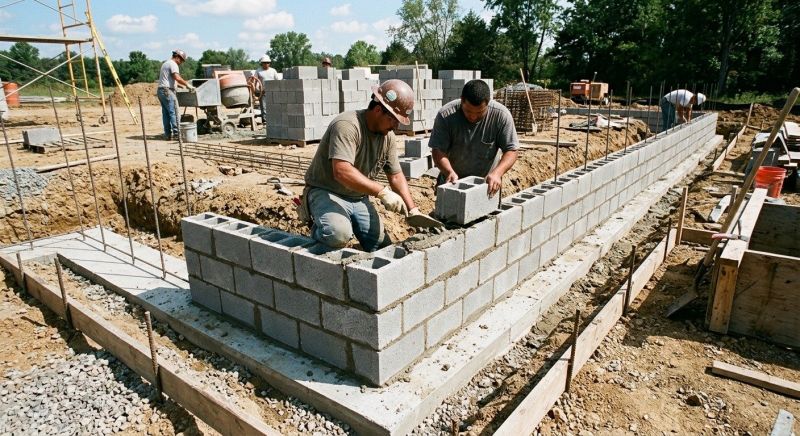 Block Foundation Installation Service